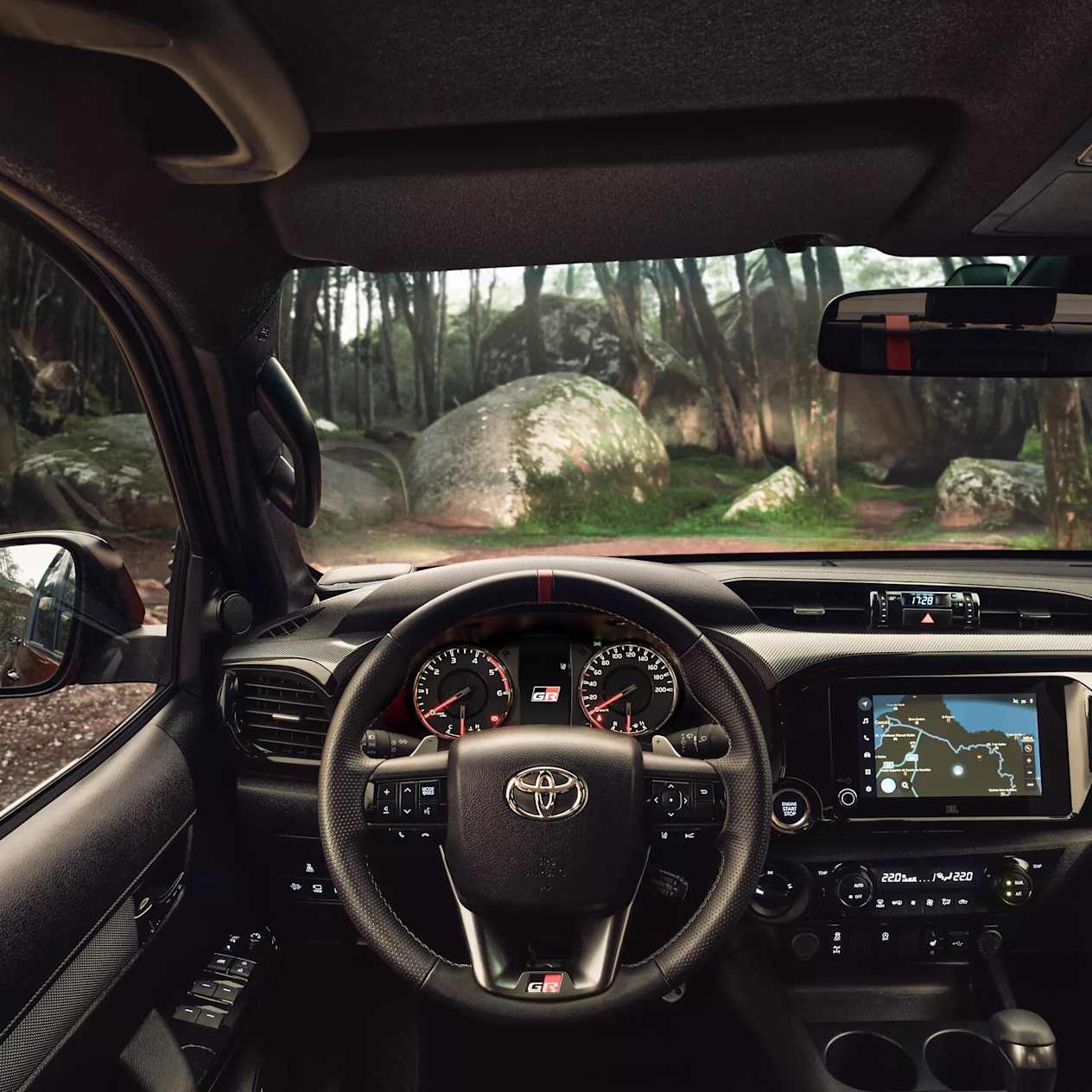New Hilux GR Sport Cabin