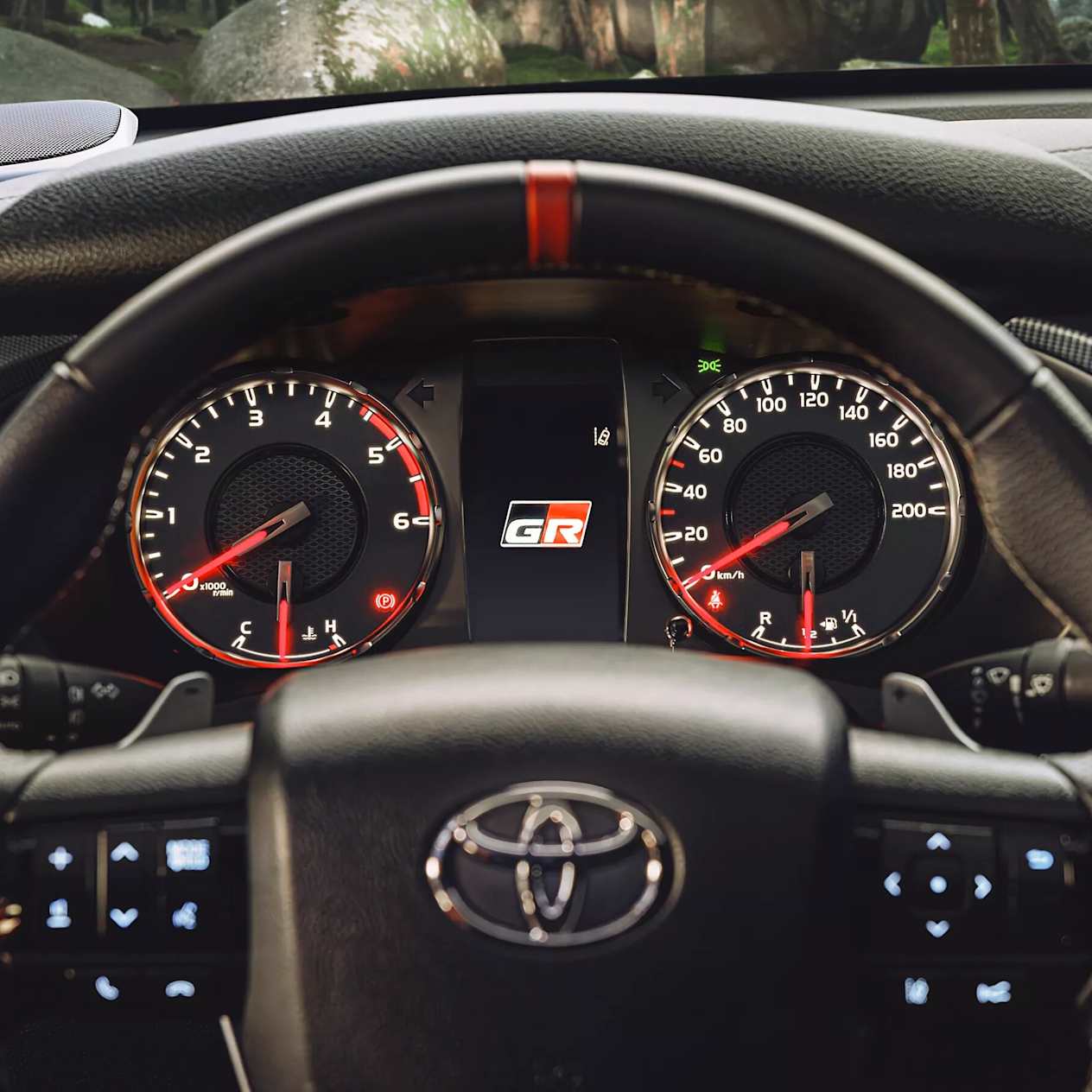 New Hilux Driver Display
