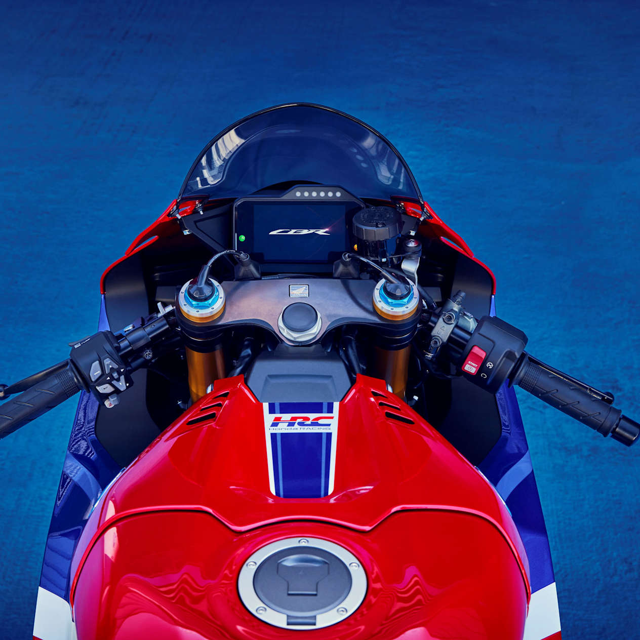 Honda Fireblade SP CBR1000RR-R 2024 : détail guidon