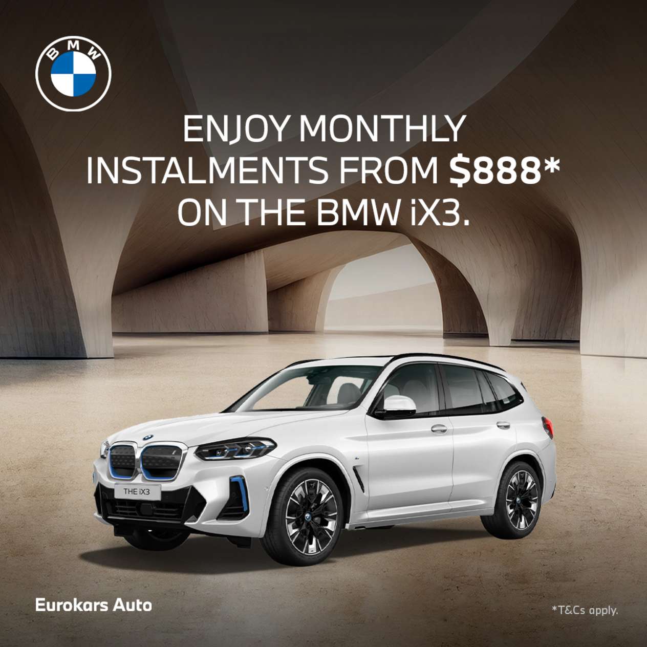 BMW Eurokars Auto 11-22 April 2025 Promo iX3