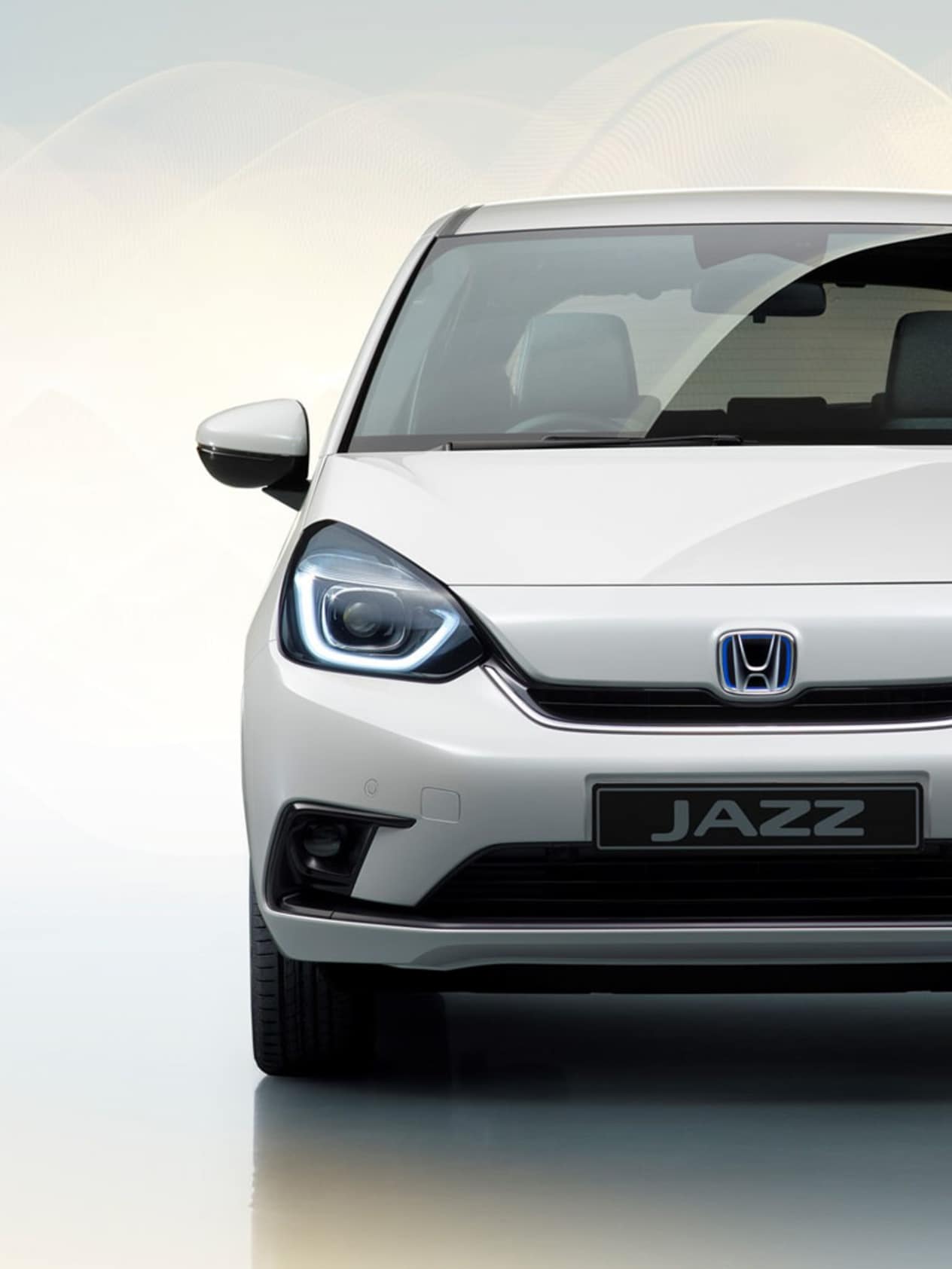 Front End of Honda Jazz