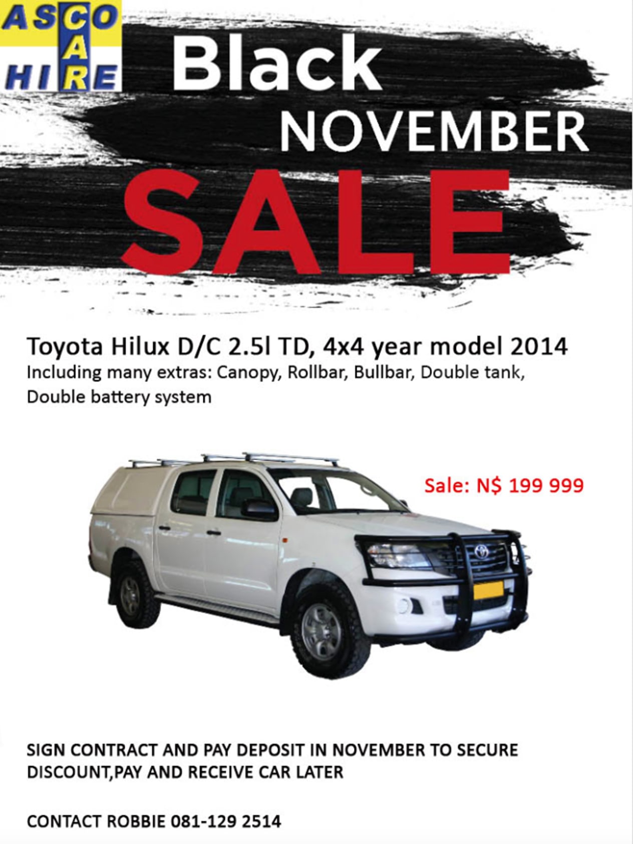 ASCO | Black Friday | NamAuto