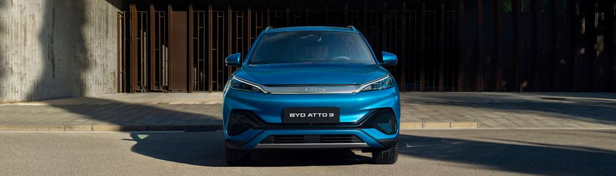 BYD Atto 3 2022 : face avant statique