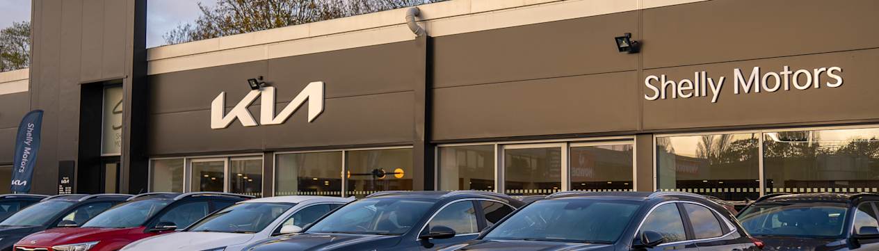 Shelly motors Epsom Showroom outdoors