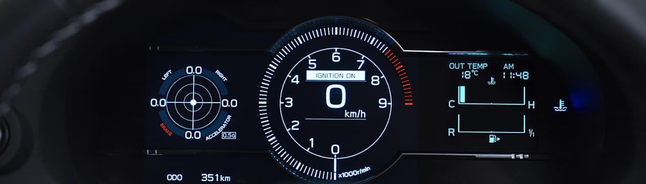 Toyota GR86 instrumentation