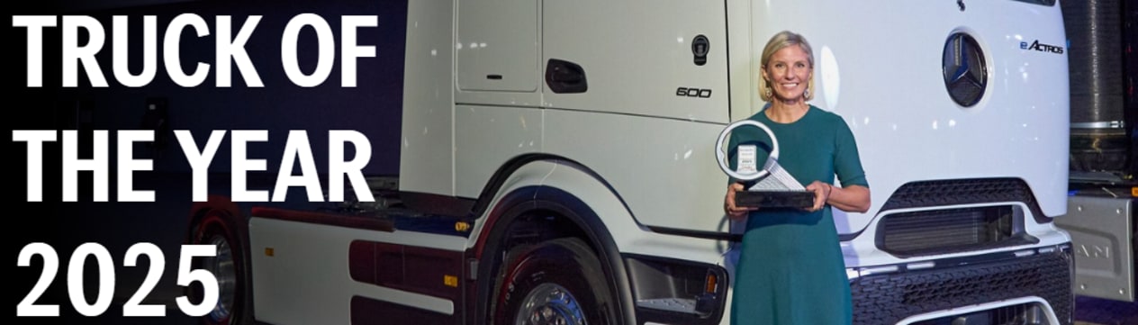 TRUCK OF THE YEAR MERCEDES
