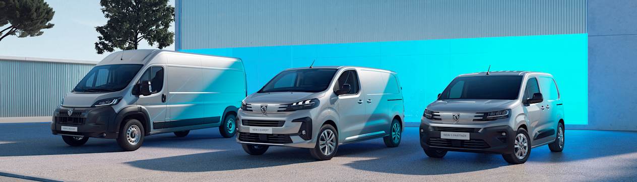 Gamme d'utilitaires Peugeot en 2024