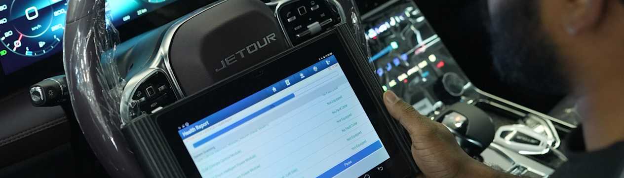 Jetour Cars Full Health Check up in the UAE
