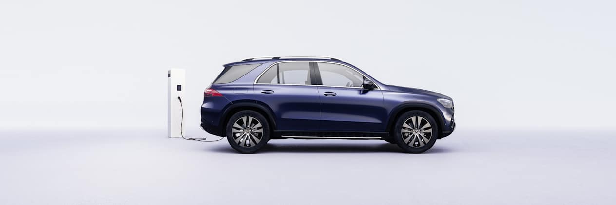 Mercedes GLE SUV en charge