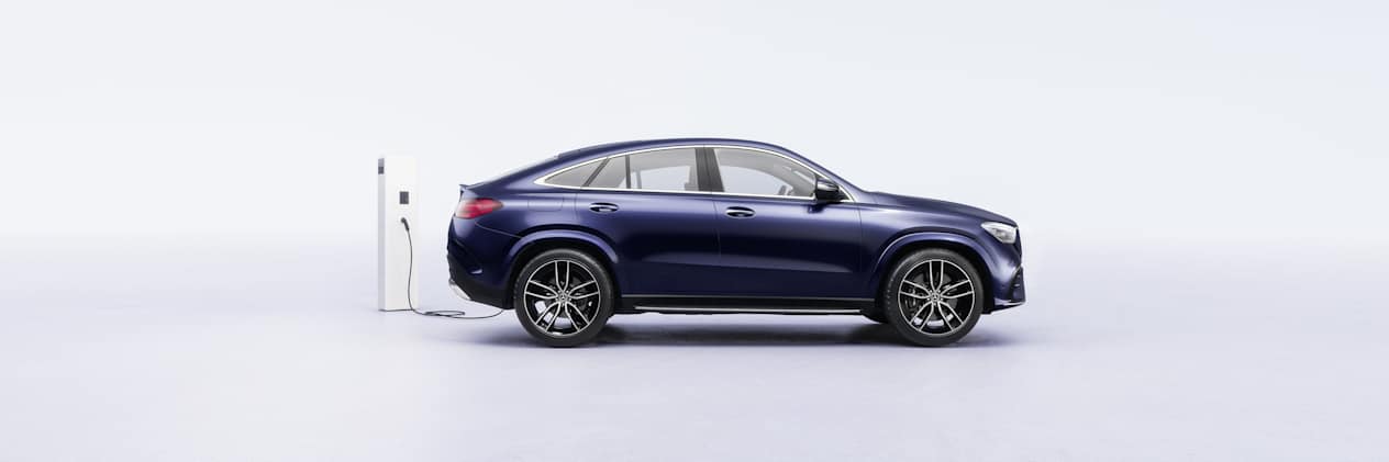 Mercedes GLE coupé en charge