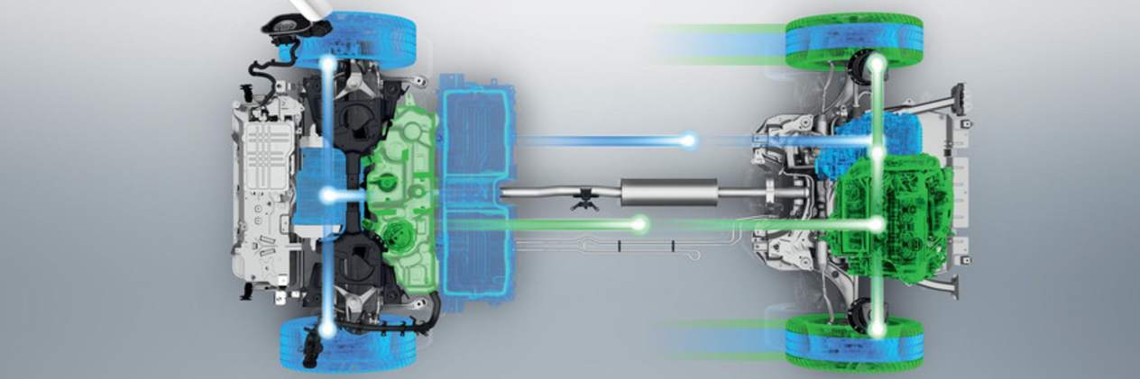 Motorisation hybride 3008 HYbrid4