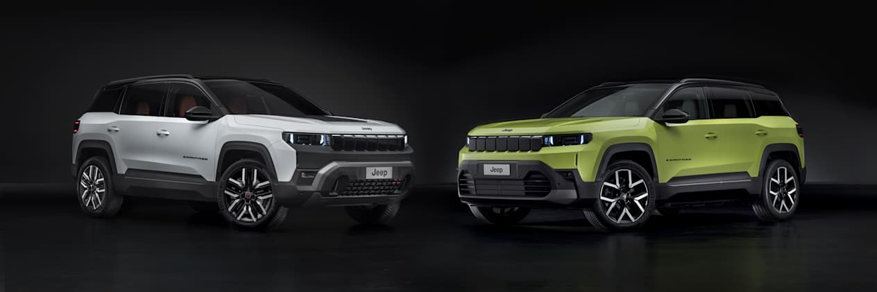 Jeep Compass 2025 : cote à cote