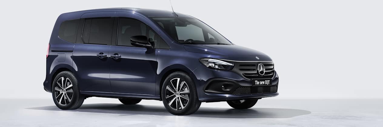 Mercedes EQT : vue de profil