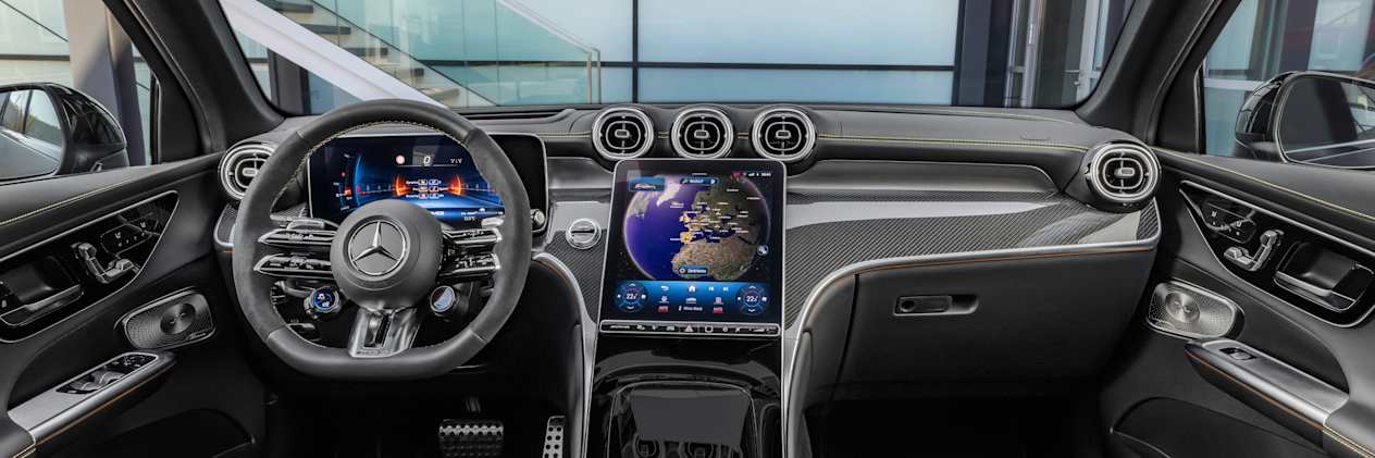 Mercedes GLC 63 S AMG 2023 : intérieur
