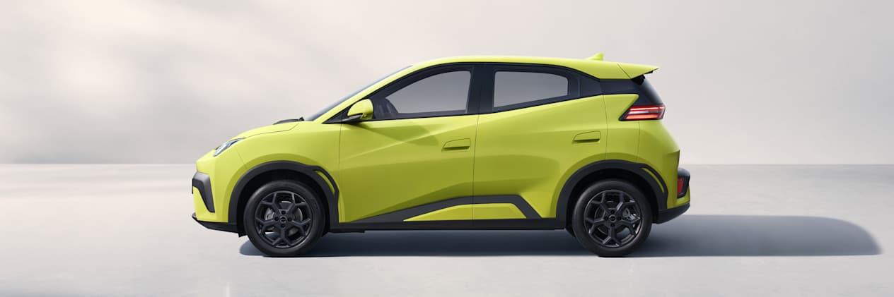 BYD Dolphin Surf 2025 : profil gauche statique