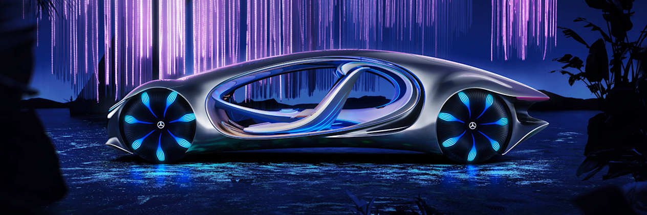 Profil du Mercedes Vision AVTR