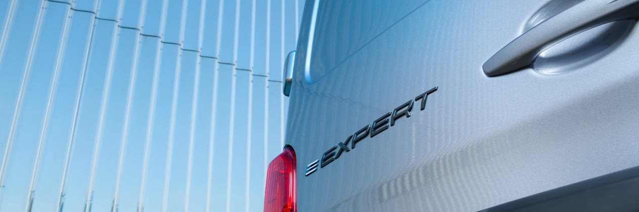 Peugeot Expert 2024 : sigle sur porte arrière