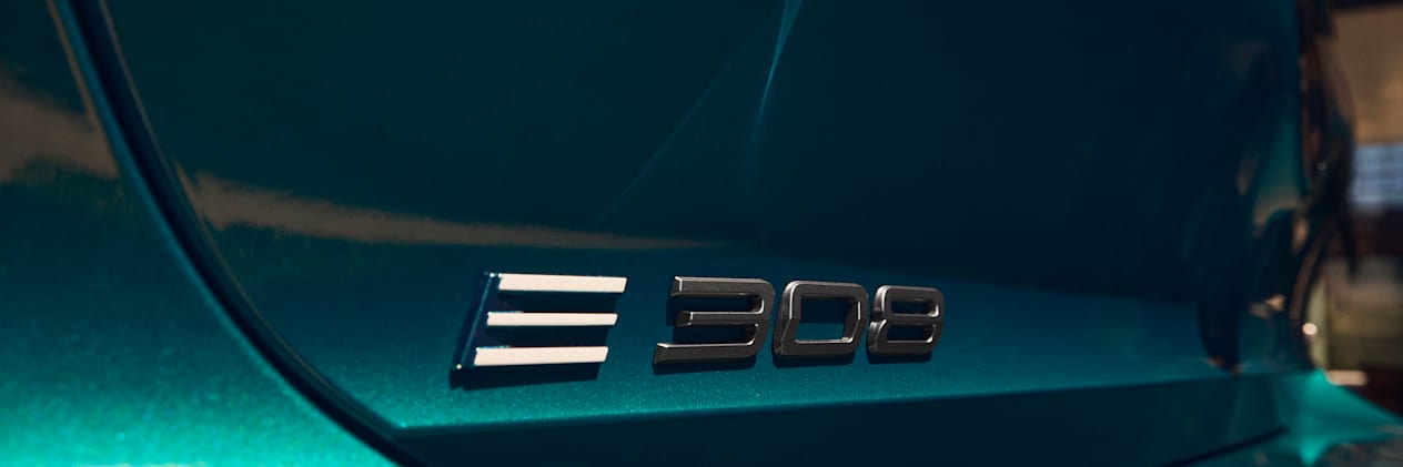 Peugeot 308 2025 : inscription E 308