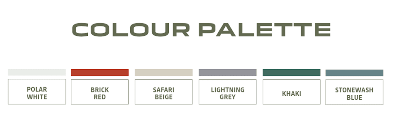 Dacia spring electric colour range