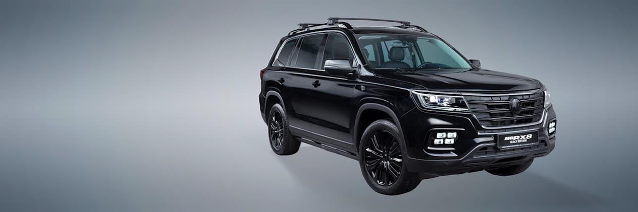 Black four wheel car