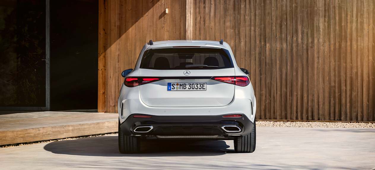 Mercedes-Benz GLC 2022 : face arrière statique