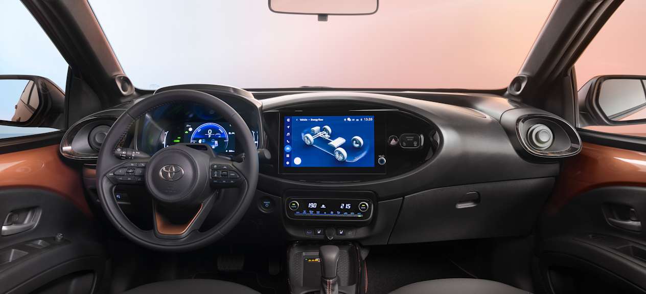 Toyota Aygo X : planche de bord