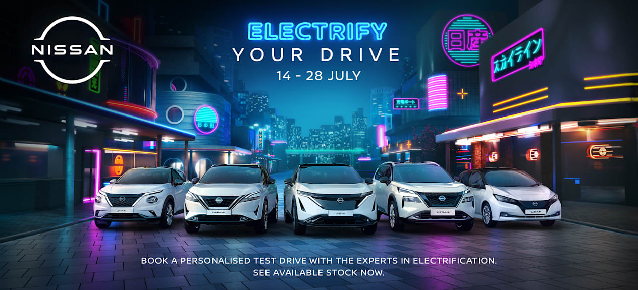 Nissan Electrify Your Drive Key Visual 
