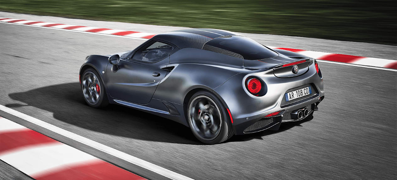 Alfa Romeo 4C Competizione Arrière