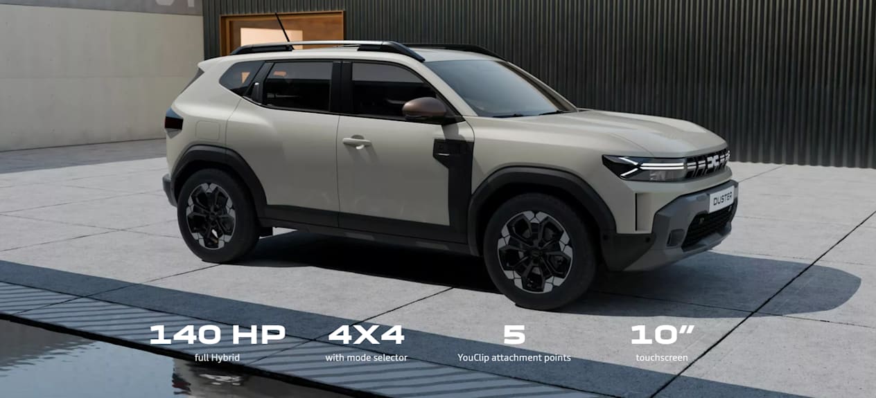 All new dacia duster