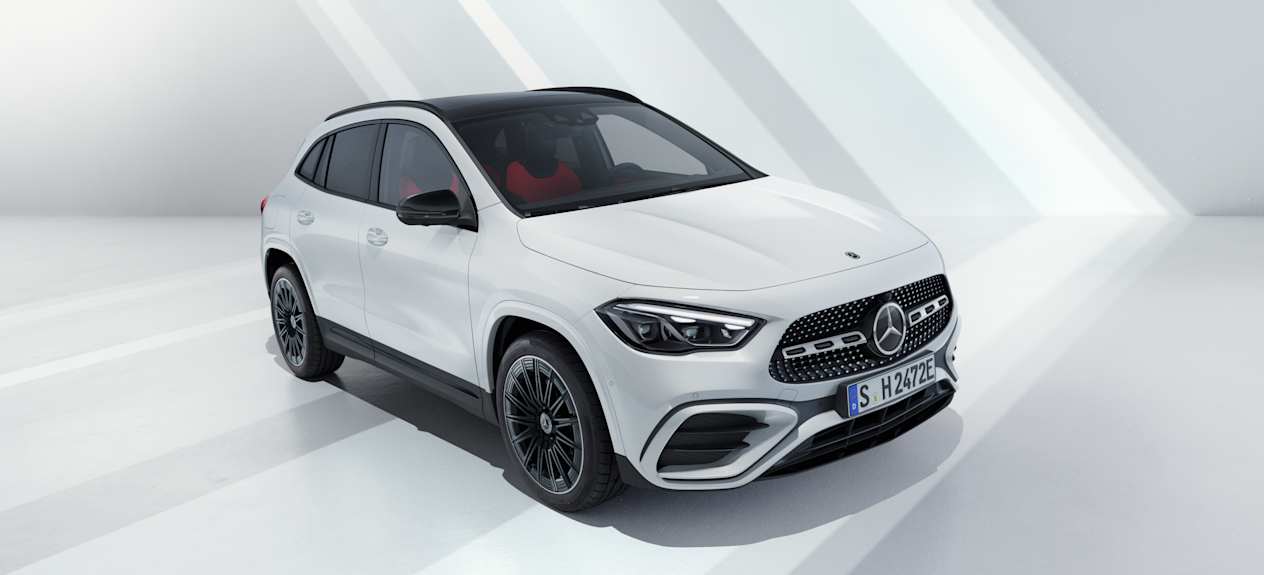 Mercedes GLA 2023 vue 3/4 avant
