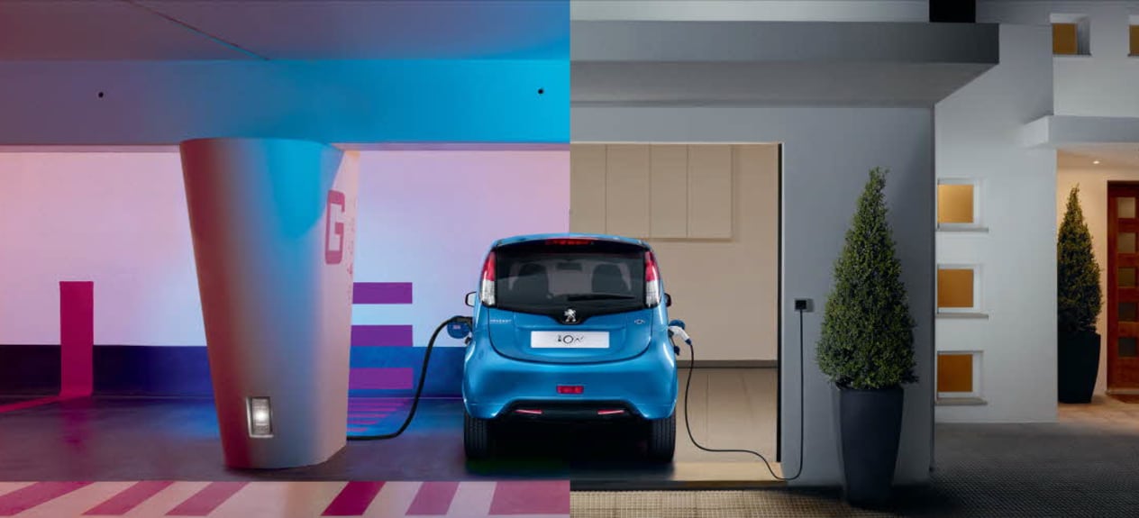 peugeot ion recharge