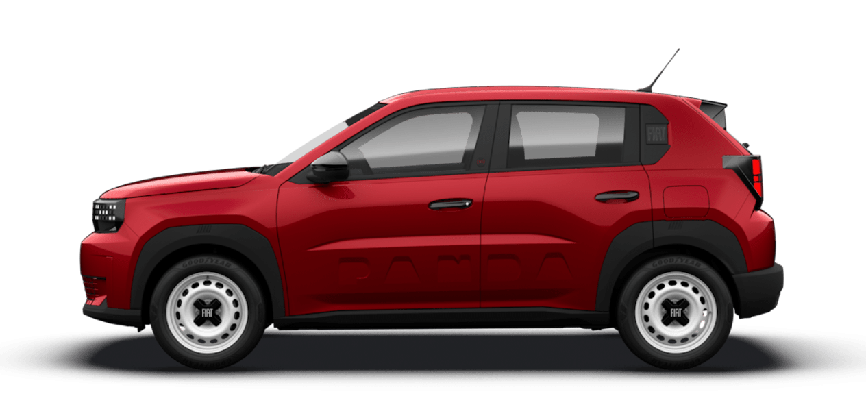 Fiat Grande Panda électrique Red 2025