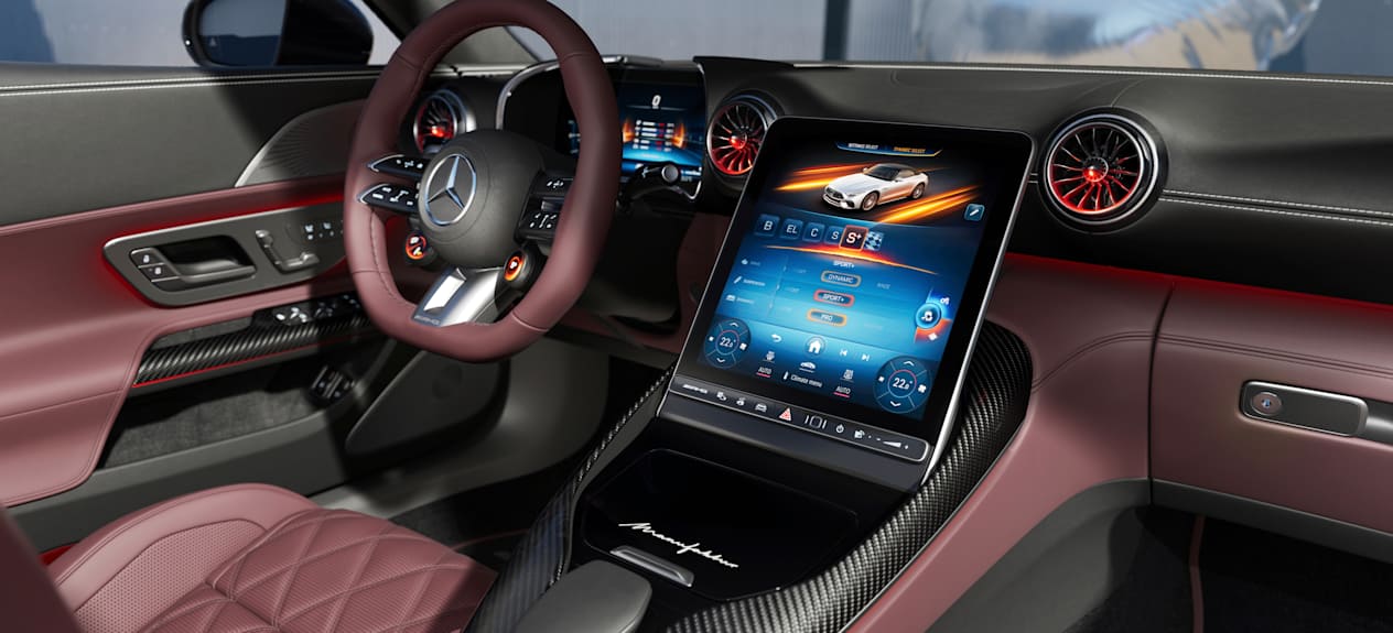 Mercedes AMG SL 63 S E Performance intérieur