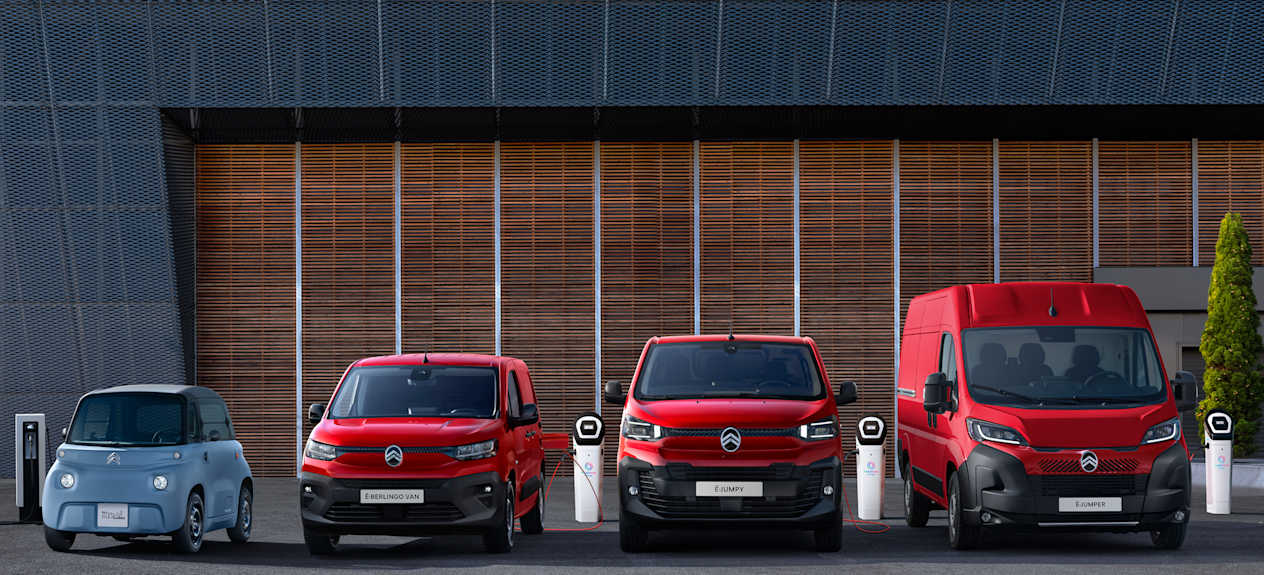 Gamme d'utilitaires Citroën en 2024 avec la Citroën Ami Cargo