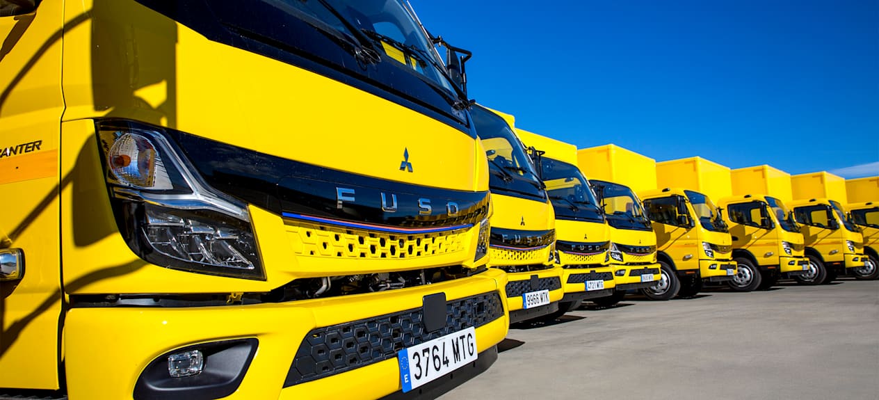 Fuso Canter : flotte