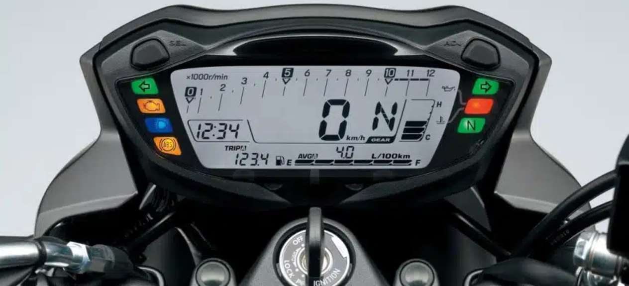 Suzuki SV650 ecran de bord
