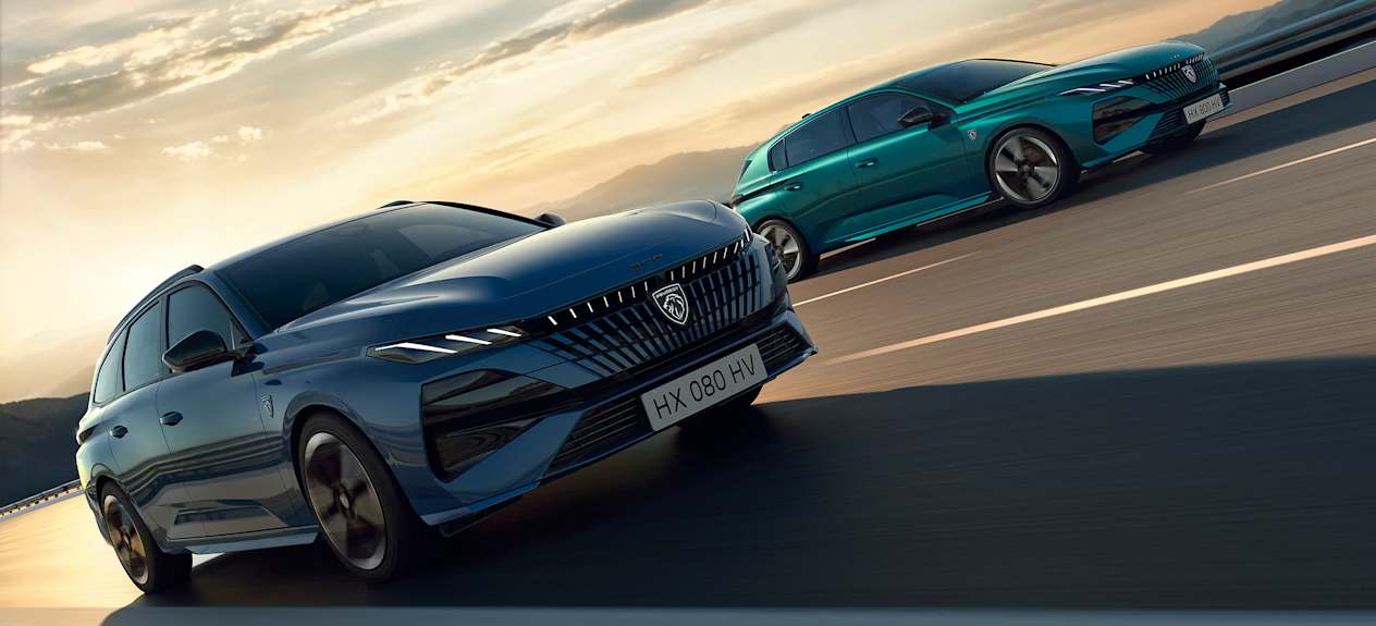 Gamme Peugeot 308 et 308 sw 2025
