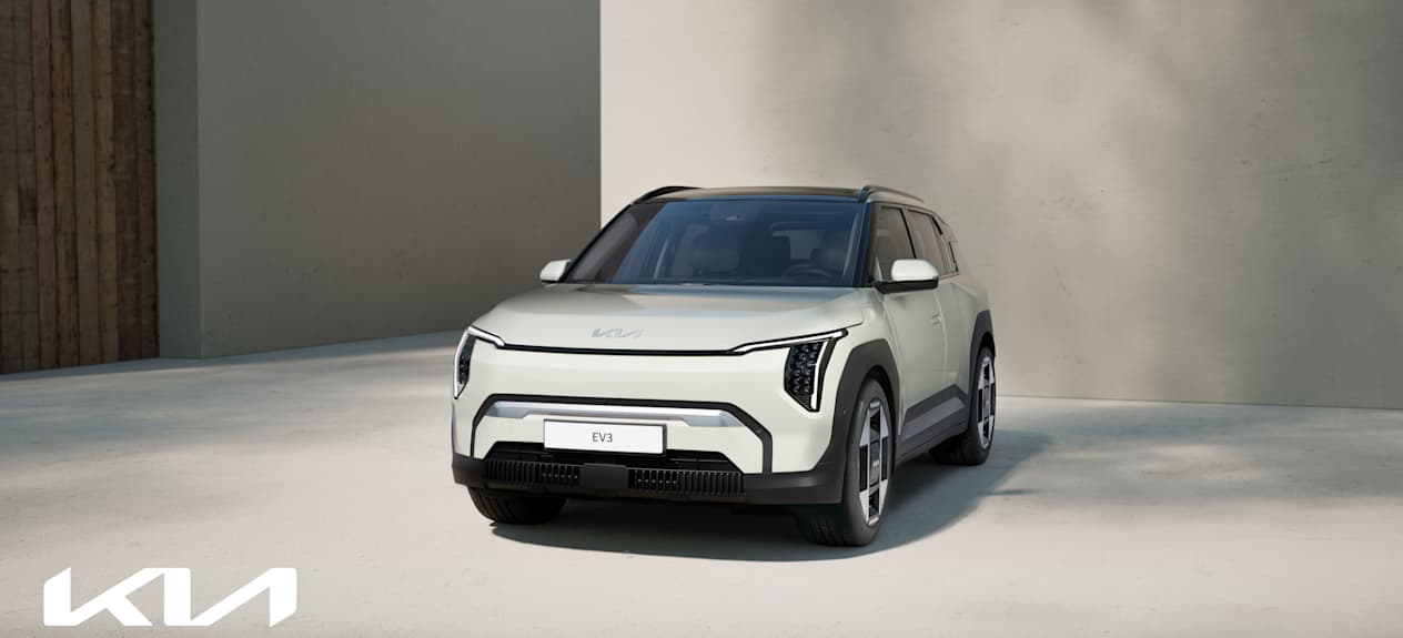 Kia EV3 2025 : face avant statique