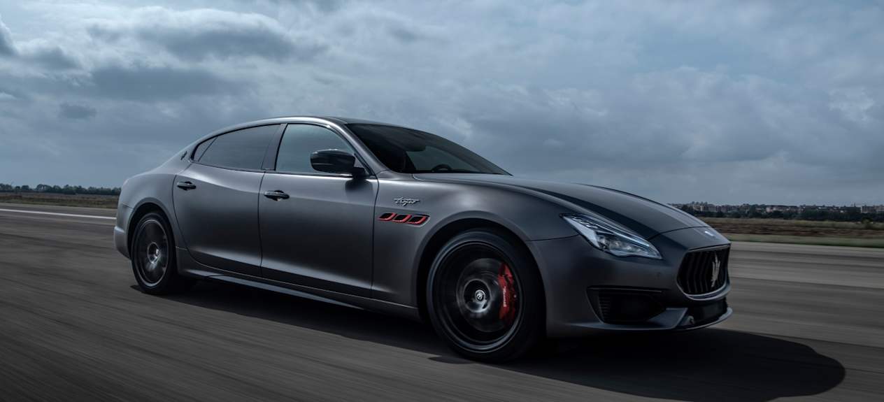 Maserati Quattroporte vue laterale