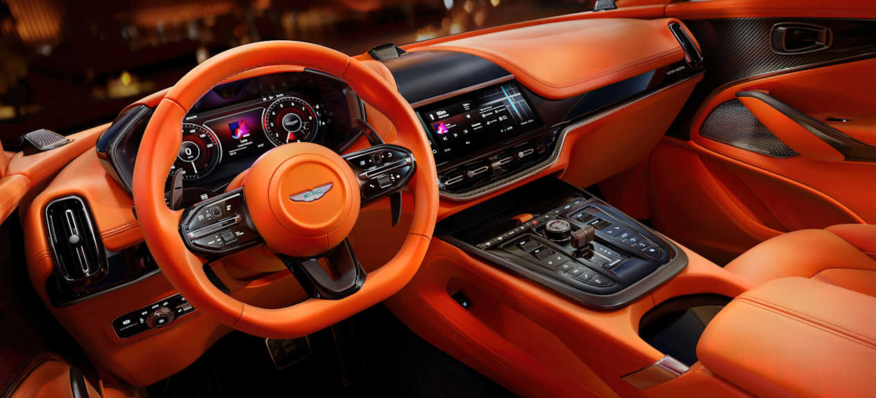 Aston Martin DBX 707 2024 habitacle