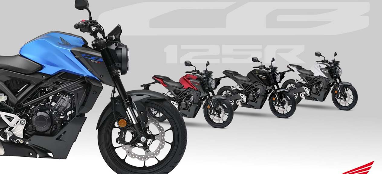 Honda CB125R 2024 couleurs