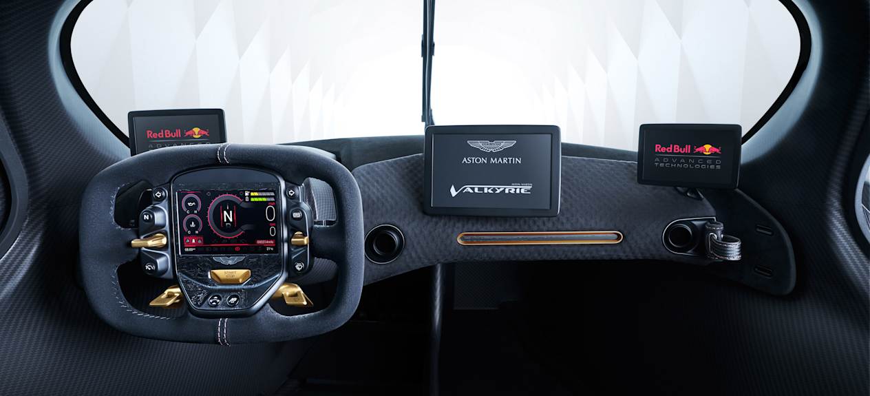 Aston Martin Valkyrie : Habitacle
