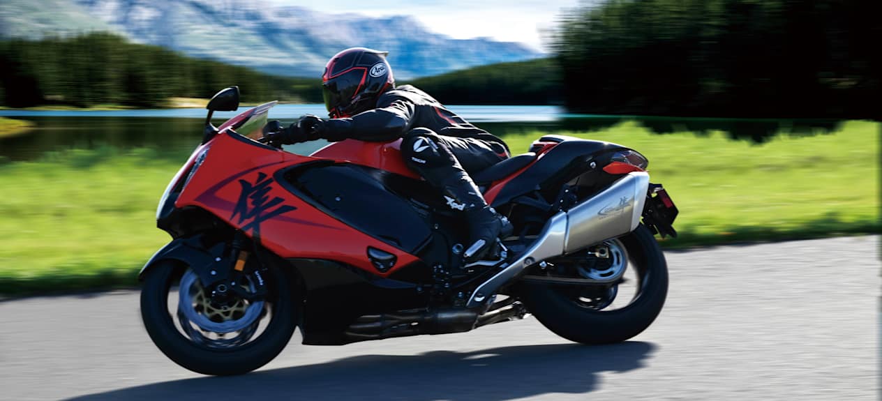 Suzuki Hayabusa 2023 courbe