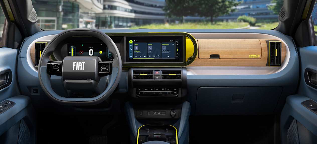 Fiat Grande Panda 2024 : intérieur et planche de bord