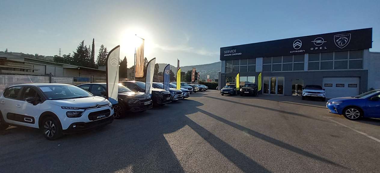 Concession Peugeot Citroën Opel à Grasse