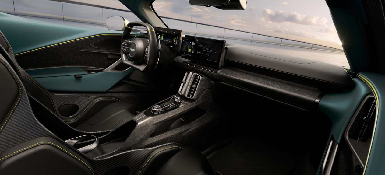Aston Martin Valhalla 2025 : intérieur et planche de bord