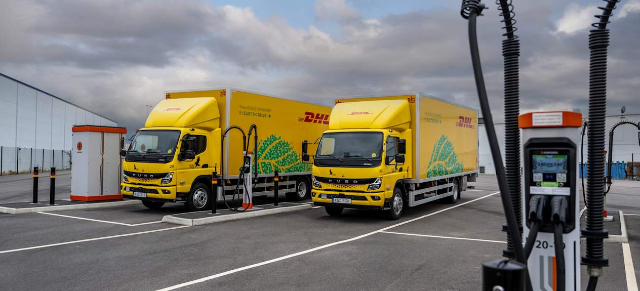 Fuso Canter : en charge