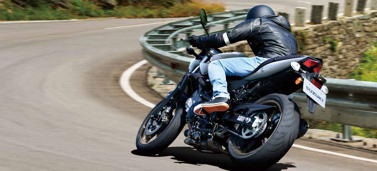 Suzuki SV650X arrière 