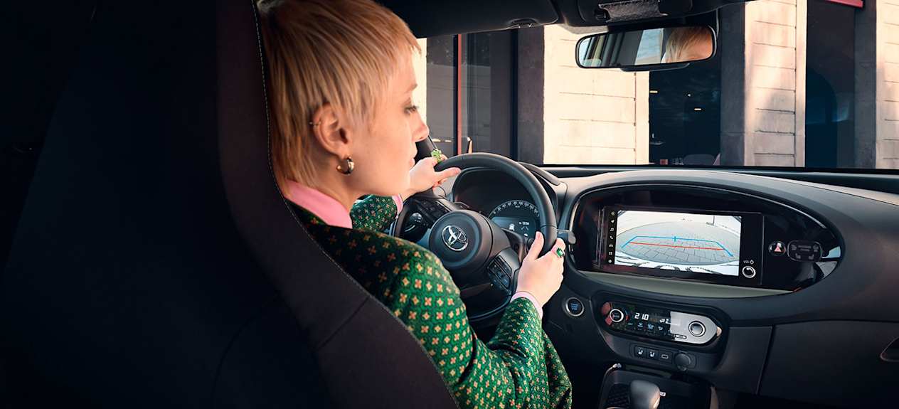 Toyota Aygo X 2022 : caméra de recul