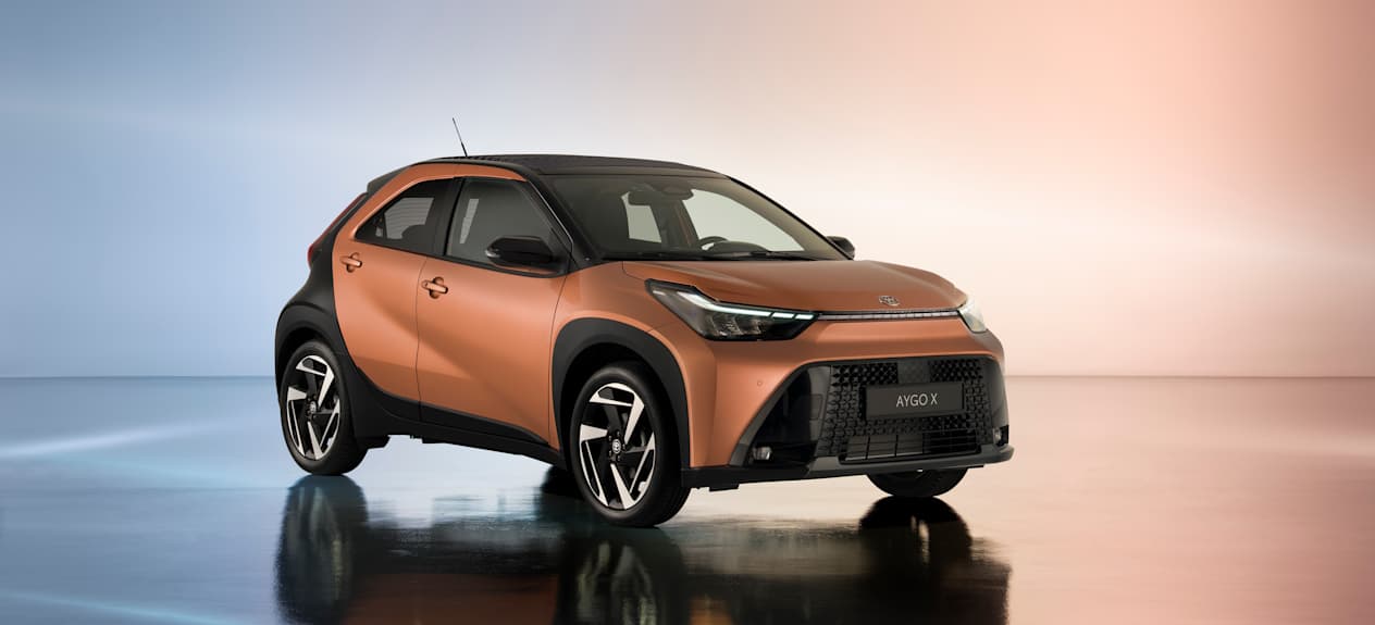 Toyota Aygo X : face avant